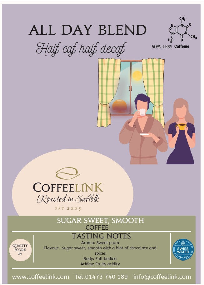 How about half the caffeine?