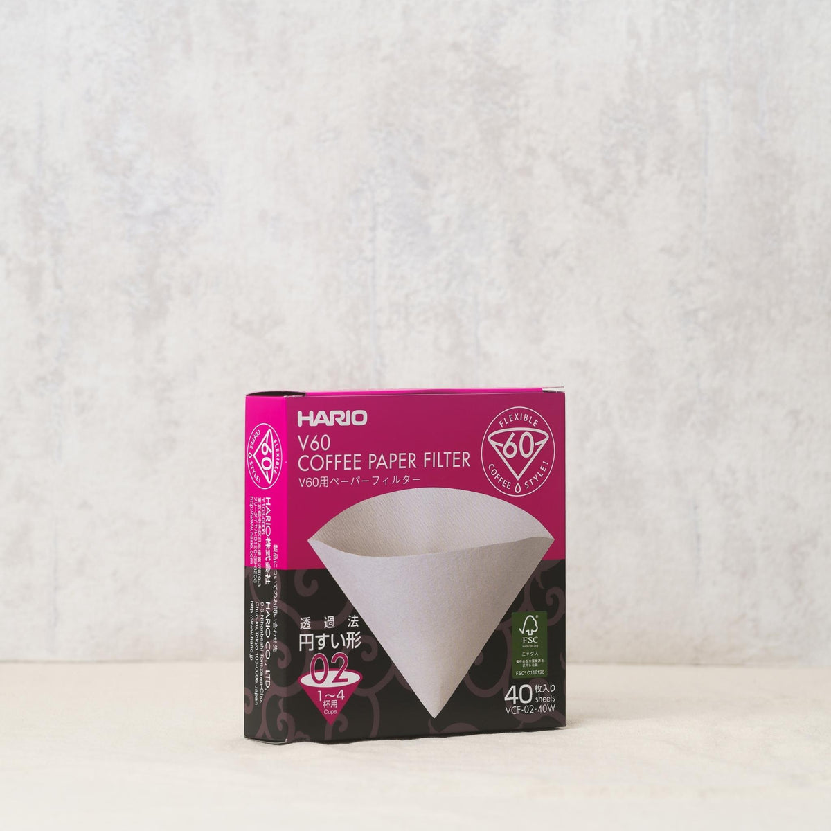 Hario V60 Dripper Paper Filters X40