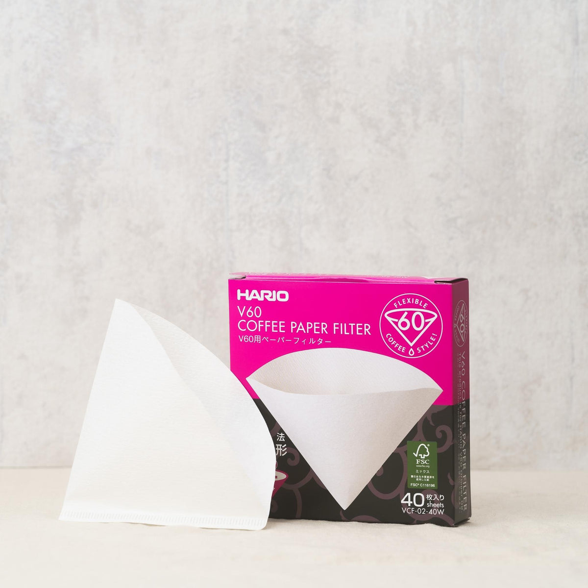 Hario V60 Dripper Paper Filters X40