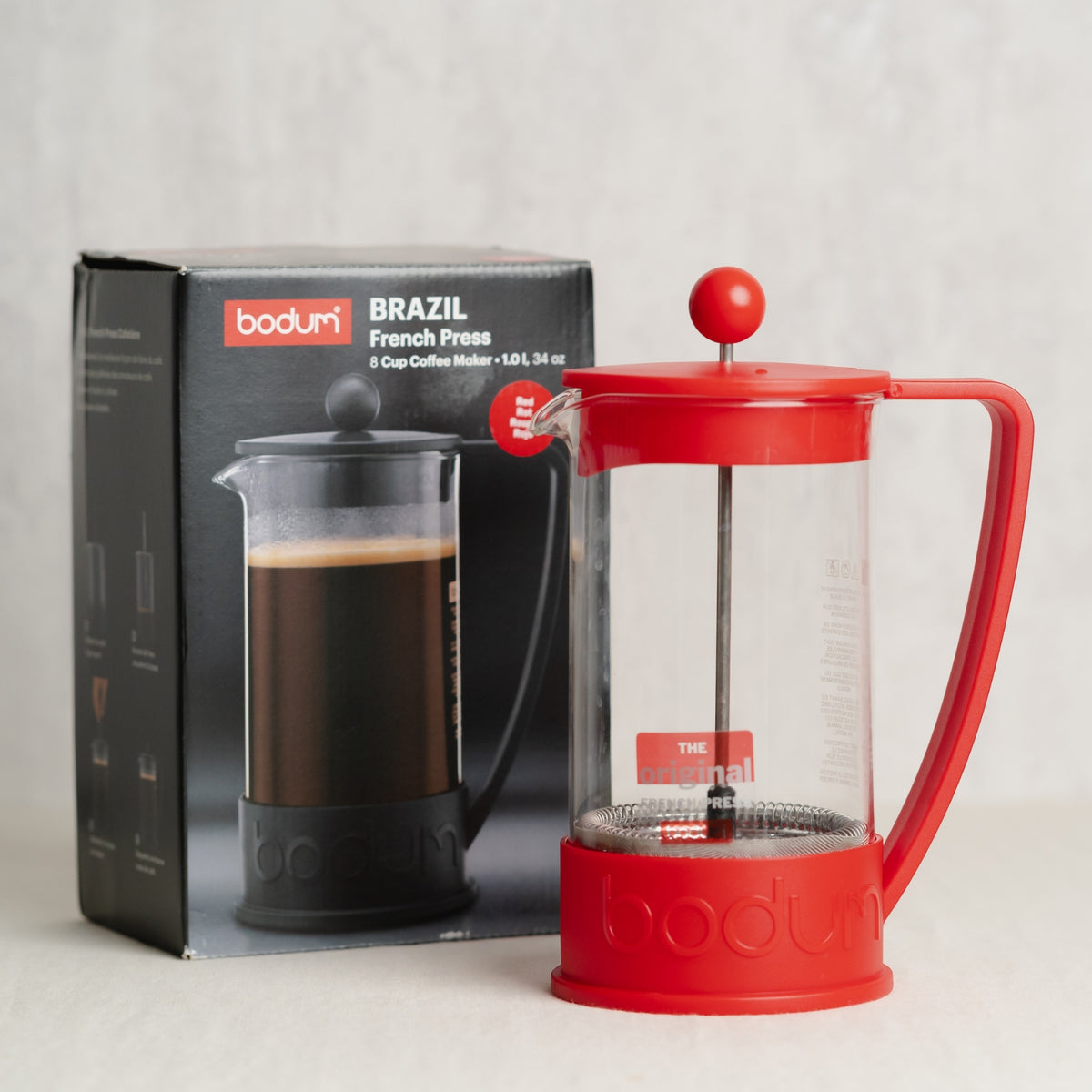 Bodum Brazil French Press+FREE Bag of Coffee