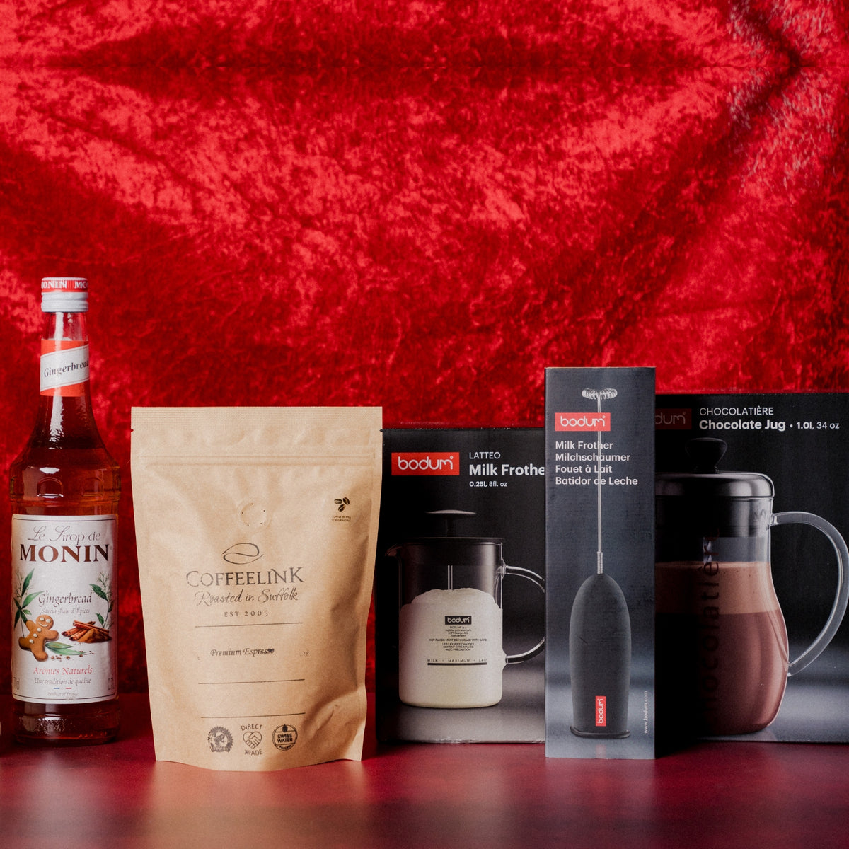 Hot Chocolate or Mocha Kit with Bodum Chocolatiere