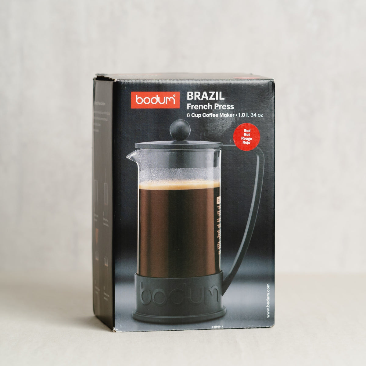 Bodum Brazil French Press+FREE Bag of Coffee