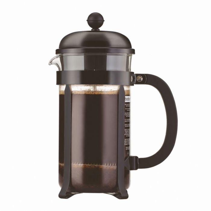 BODUM CHAMBORD COFFEE MAKER 8 CUP 1.0L/34OZ BLACK+FREE Coffee Bag