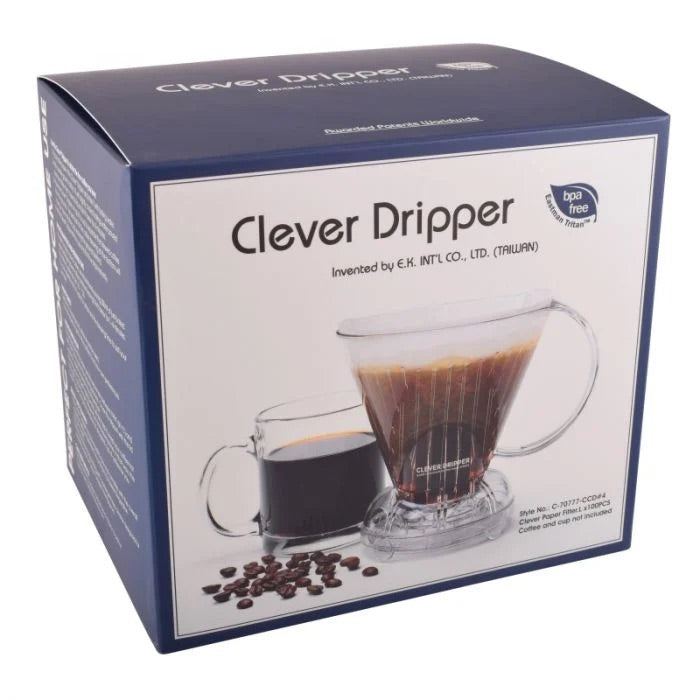 Clever Coffee brewer with 100 filters