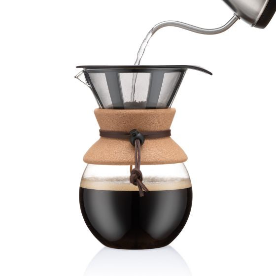 Bodum Pour Over 1.0 L+FREE Bag of Coffee