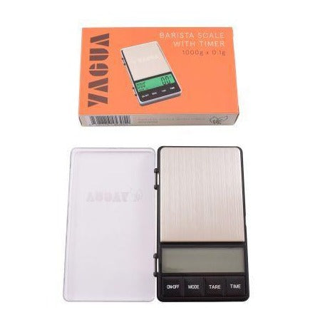 Yagua Scale &amp; Brew Timer: Dual Display Series 1000G X 0.1G ACC0002